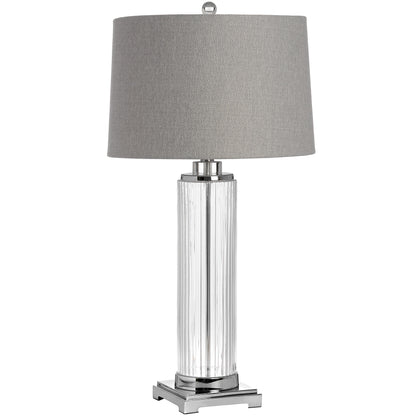 Roma Glass Table Lamp - Luxe Home Comforts