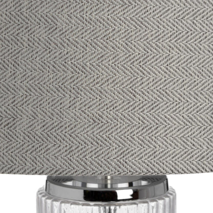 Roma Glass Table Lamp - Luxe Home Comforts