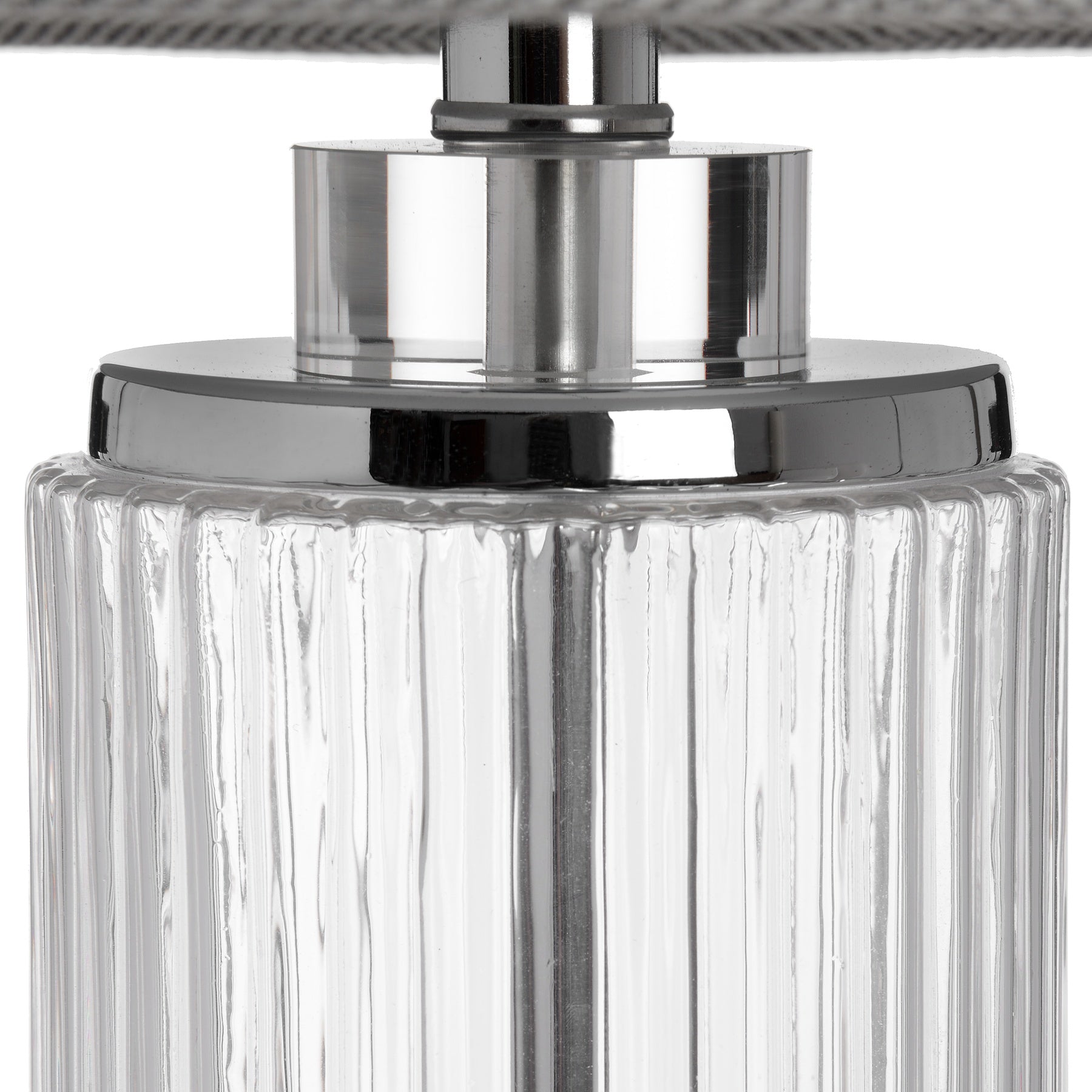 Roma Glass Table Lamp - Luxe Home Comforts