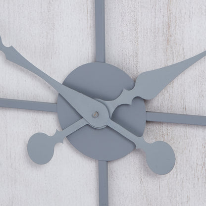 Roza Panelled Wall Clock - Luxe Home Comforts