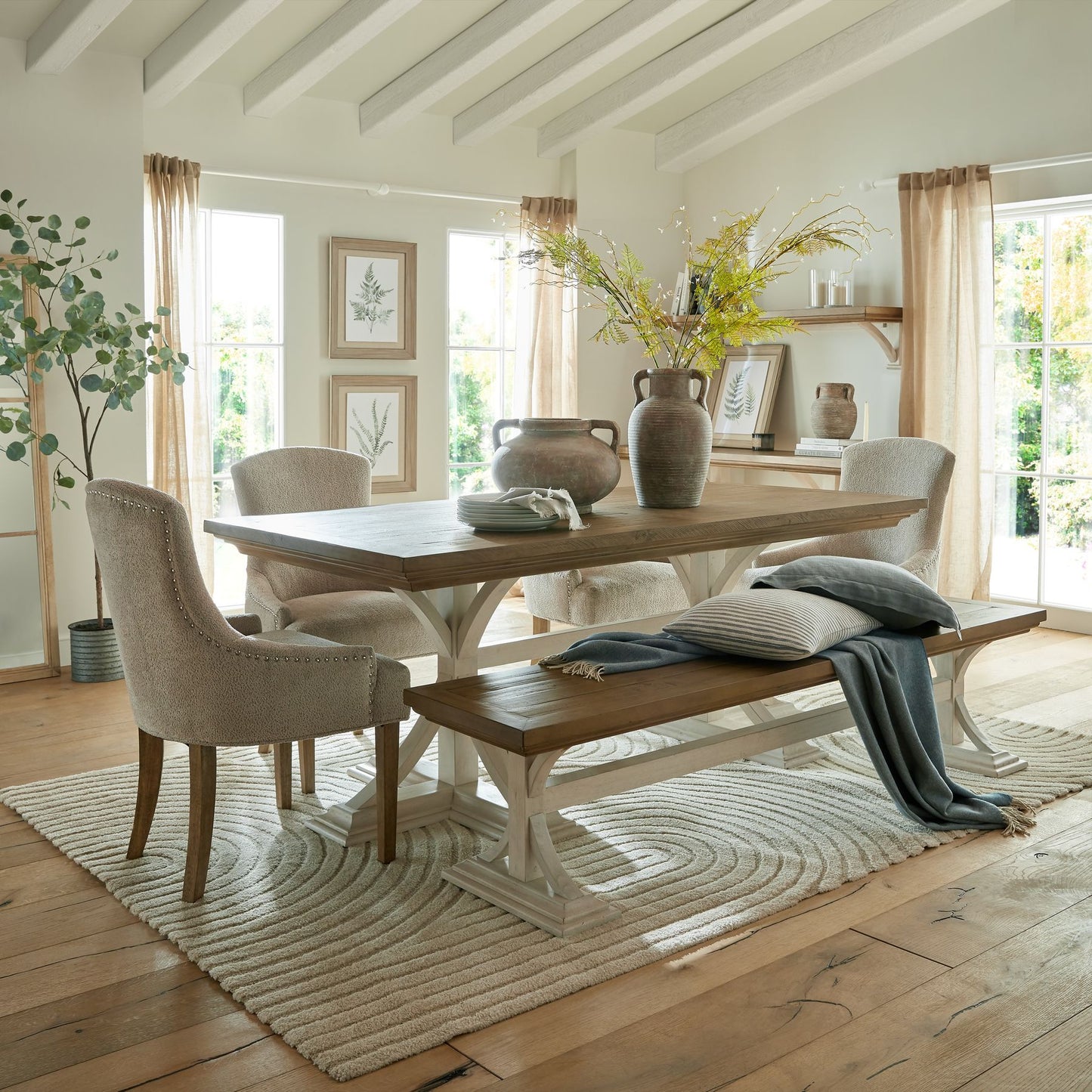 Siena Large Brown Amphora Pot - Luxe Home Comforts