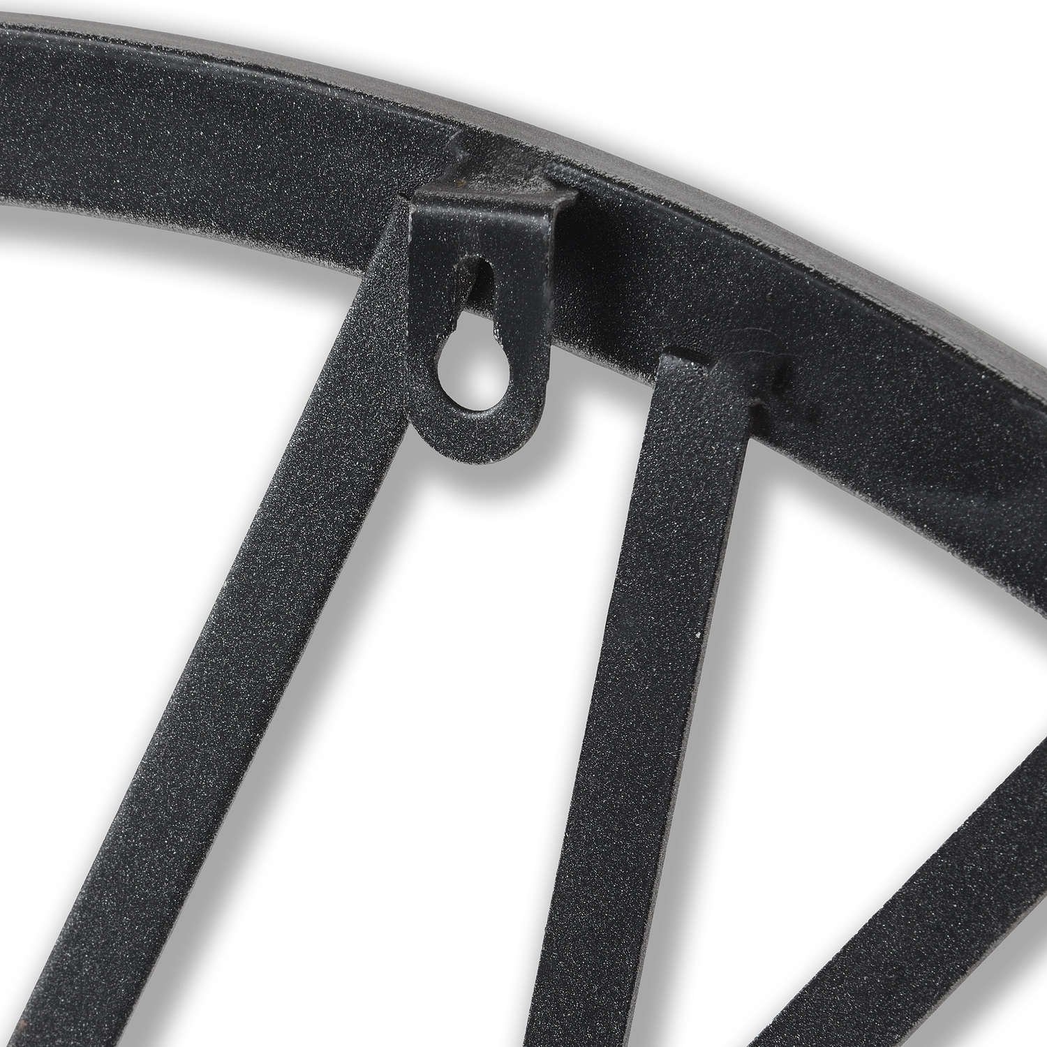 Silver Heart Skeleton Wall Clock - Luxe Home Comforts