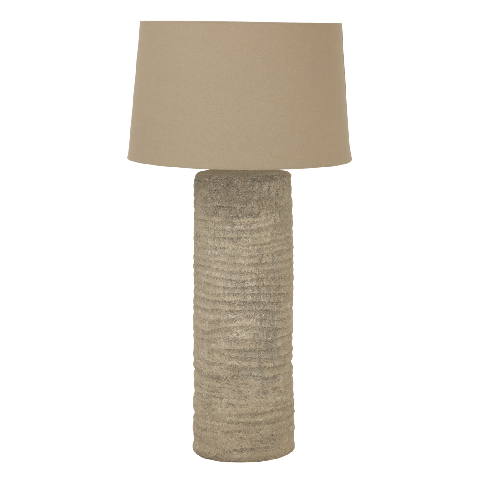 Tall Tuscan Grey Lamp - Luxe Home Comforts