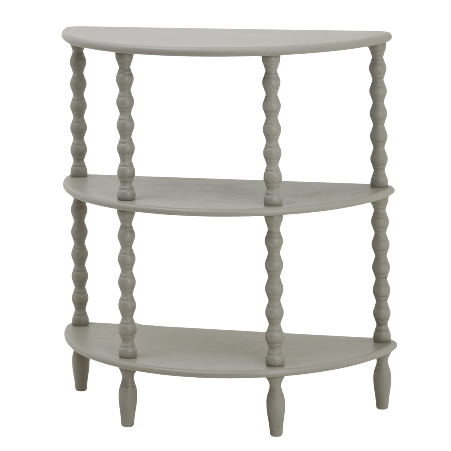 The Camden Collection Half Moon 3 Tier Table - Luxe Home Comforts