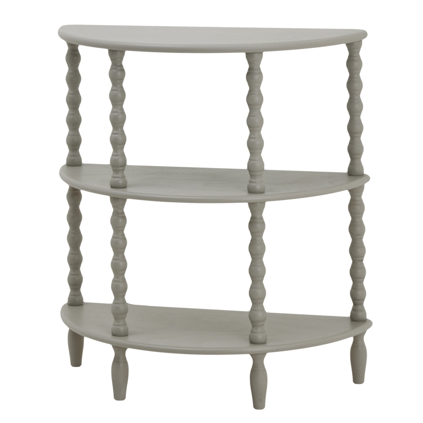 The Camden Collection Half Moon 3 Tier Table - Luxe Home Comforts