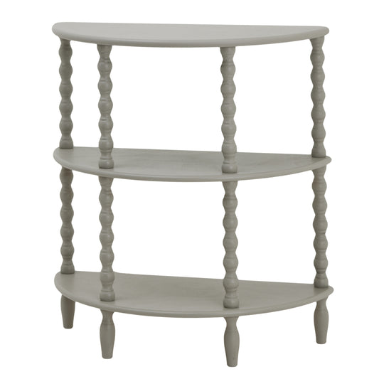 The Camden Collection Half Moon 3 Tier Table - Luxe Home Comforts