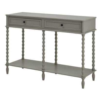 The Camden Collection Large Two Drawer Console Table - Luxe Home Comforts