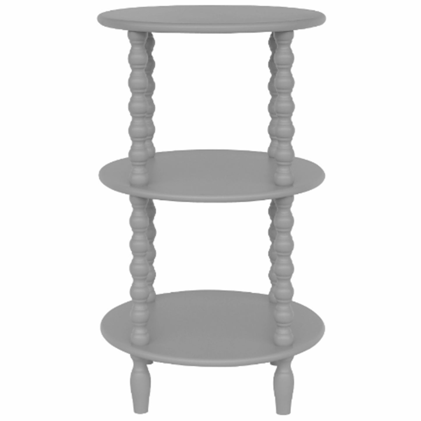The Camden Collection Tall Round Side Table - Luxe Home Comforts