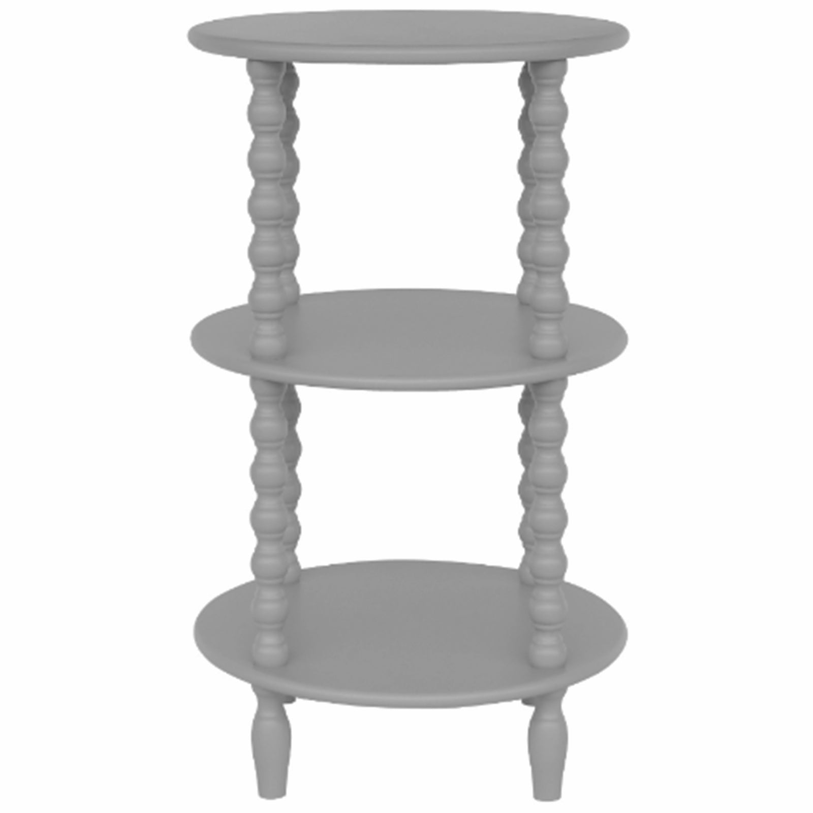 The Camden Collection Tall Round Side Table - Luxe Home Comforts