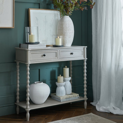 The Camden Collection Two Drawer Console Table - Luxe Home Comforts