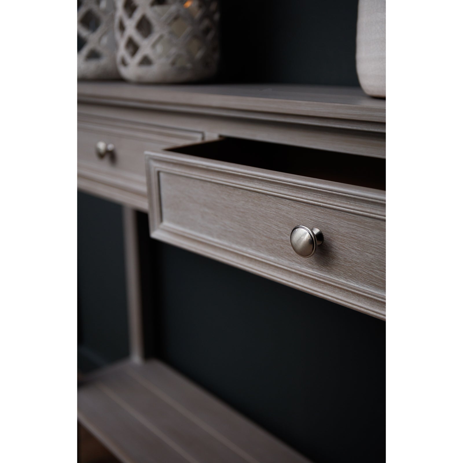 The Serene Collection Four Drawer Console Table - Luxe Home Comforts
