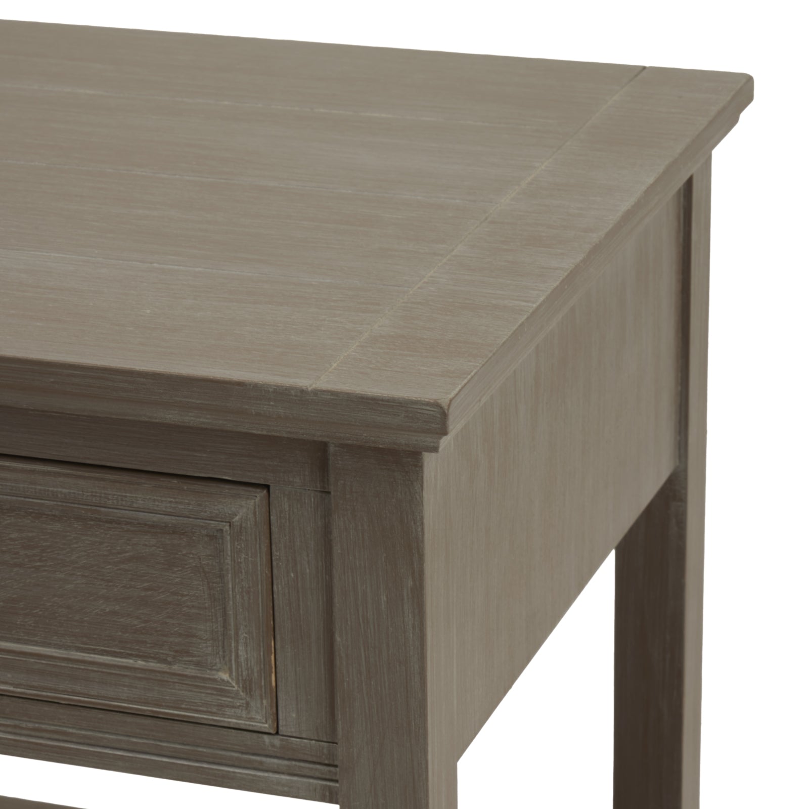 The Serene Collection One Drawer Side Table - Luxe Home Comforts