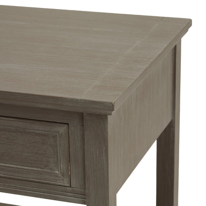 The Serene Collection One Drawer Side Table - Luxe Home Comforts