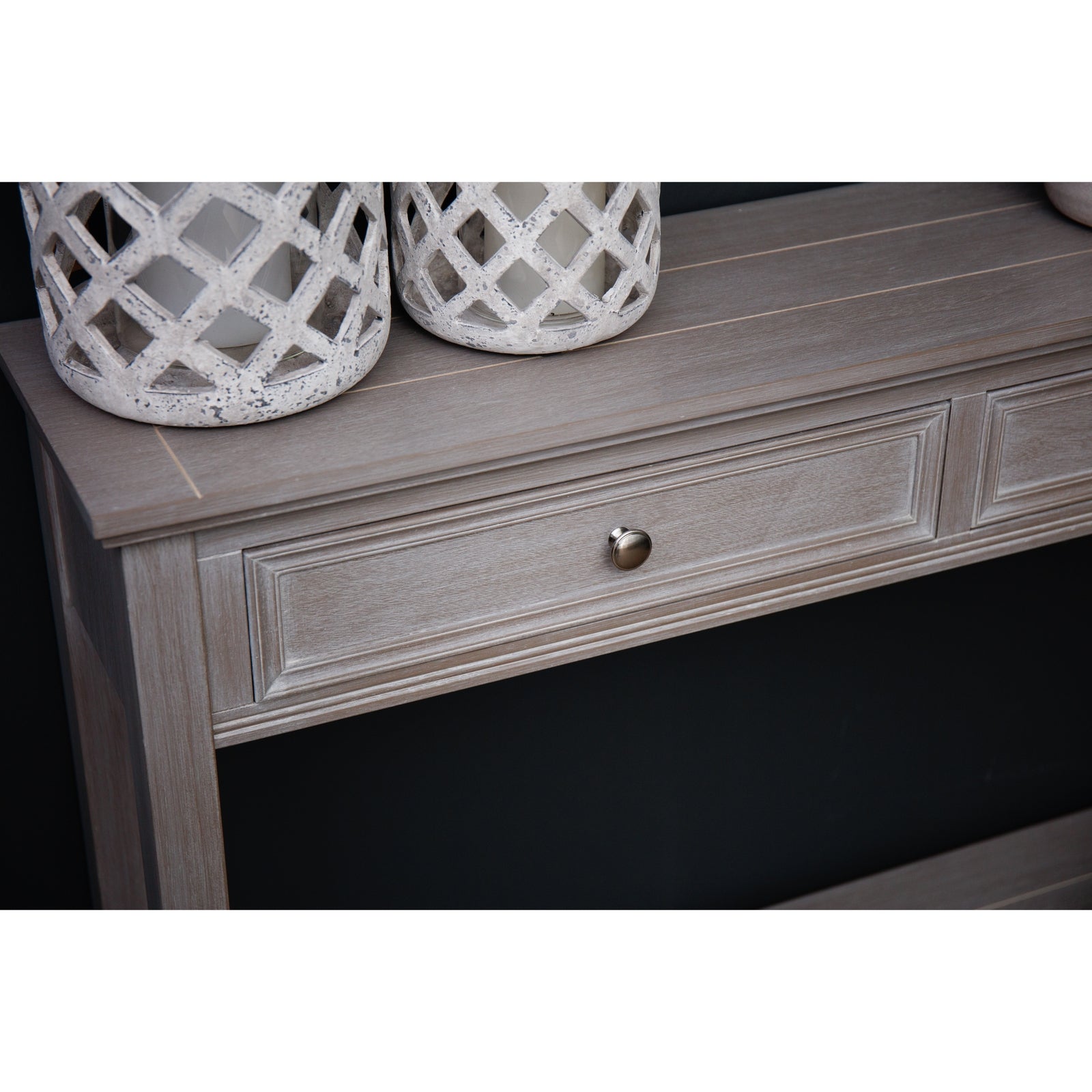 The Serene Collection Two Drawer Console Table - Luxe Home Comforts