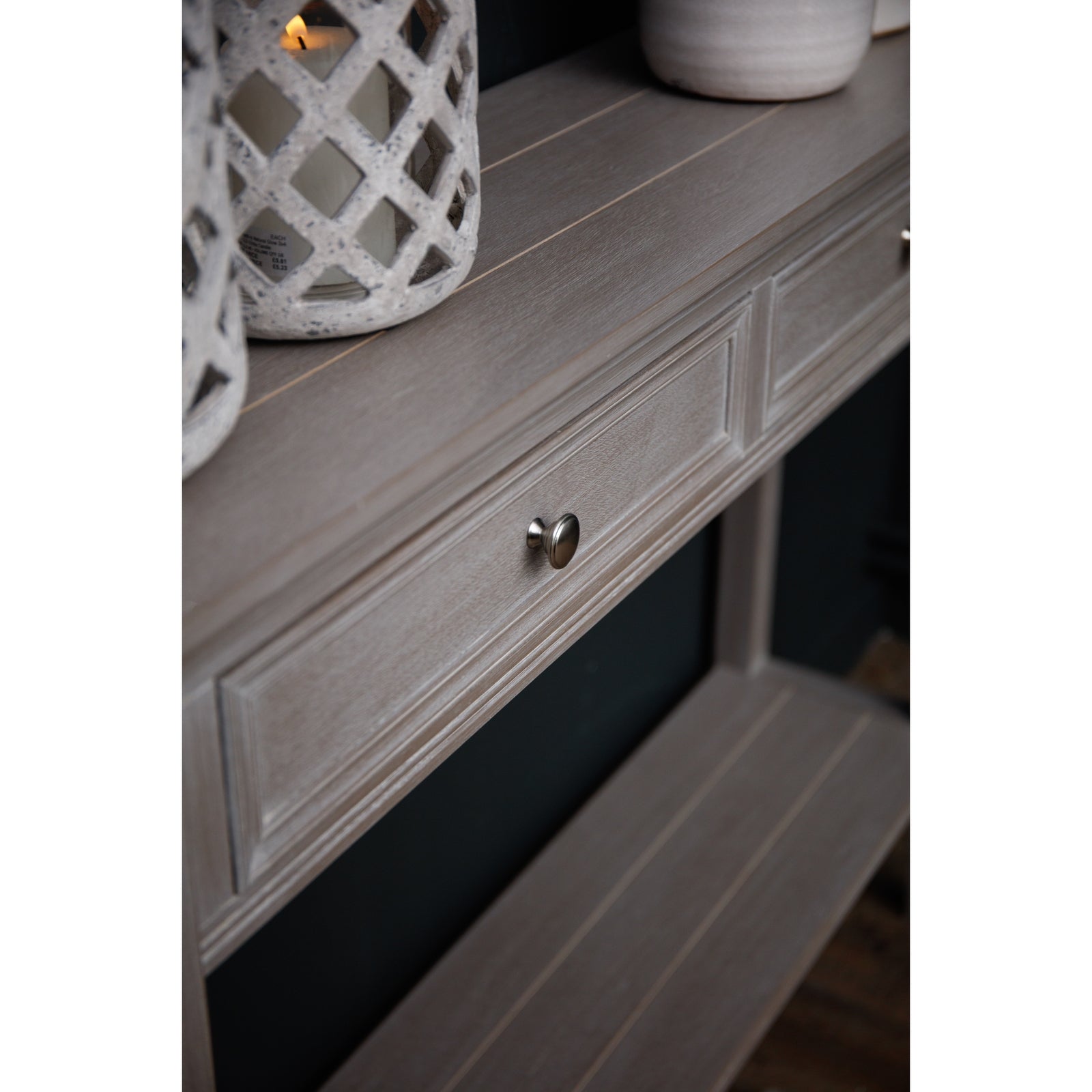 The Serene Collection Two Drawer Console Table - Luxe Home Comforts
