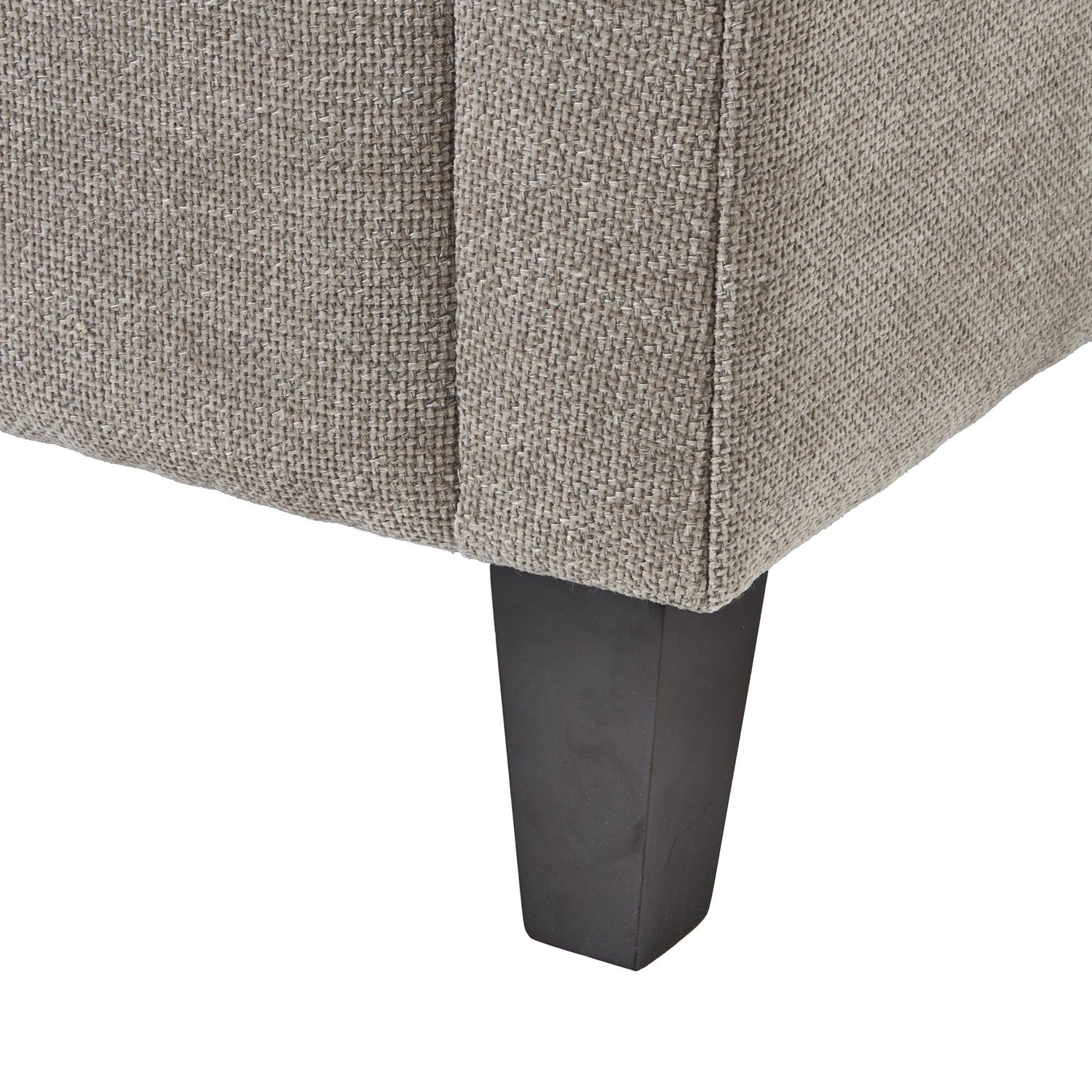 Vesper Taupe Cushion Back Snuggle Chair - Luxe Home Comforts