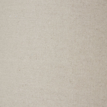 White Ceramic Ginger Jar Lamp With Linen Shade - Luxe Home Comforts