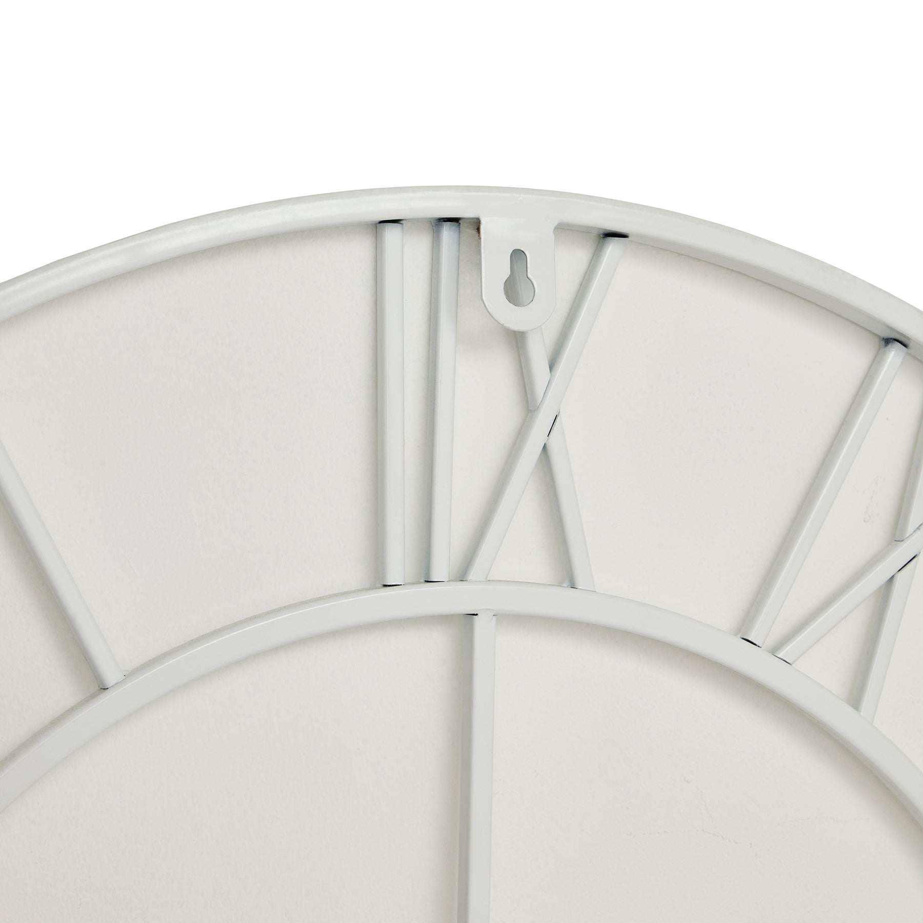 White Skeleton Wall Clock - Luxe Home Comforts
