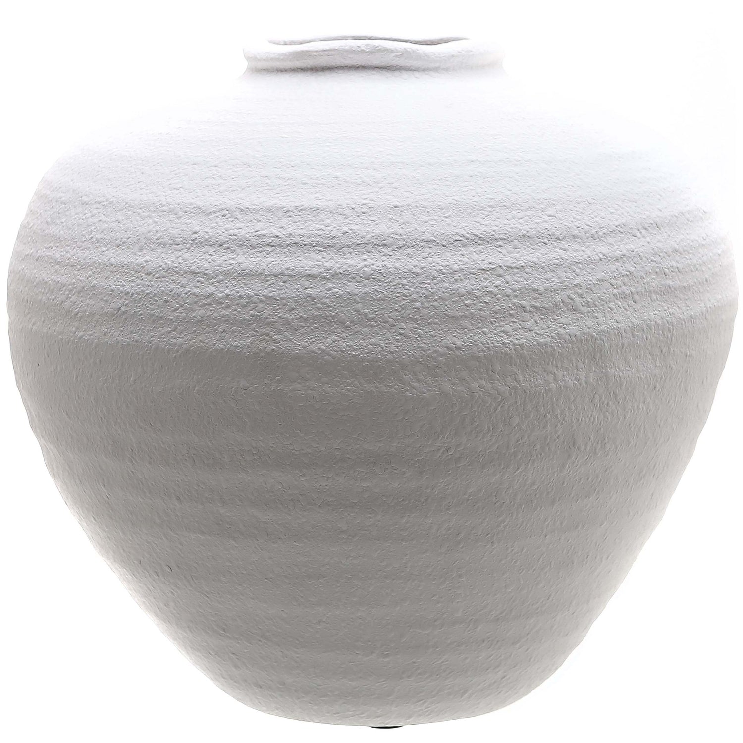 Regola Matt White Ceramic Vase - Luxe Home Comforts
