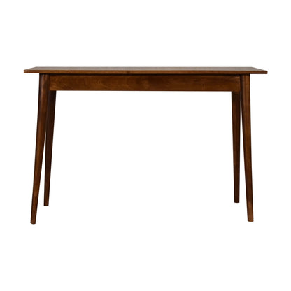 2 Drawer Chestnut Writing Desk - Luxe Home Comforts