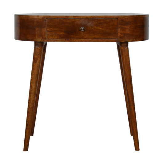 Albion Chestnut Console - Luxe Home Comforts