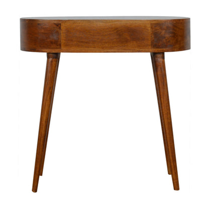 Albion Chestnut Console - Luxe Home Comforts