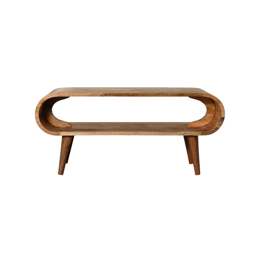 Amaya Nordic Style Oak-ish Coffee Table - Luxe Home Comforts