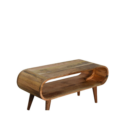 Amaya Nordic Style Oak-ish Coffee Table - Luxe Home Comforts