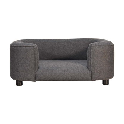 Battleship Tweed Pet Sofa Bed - Luxe Home Comforts