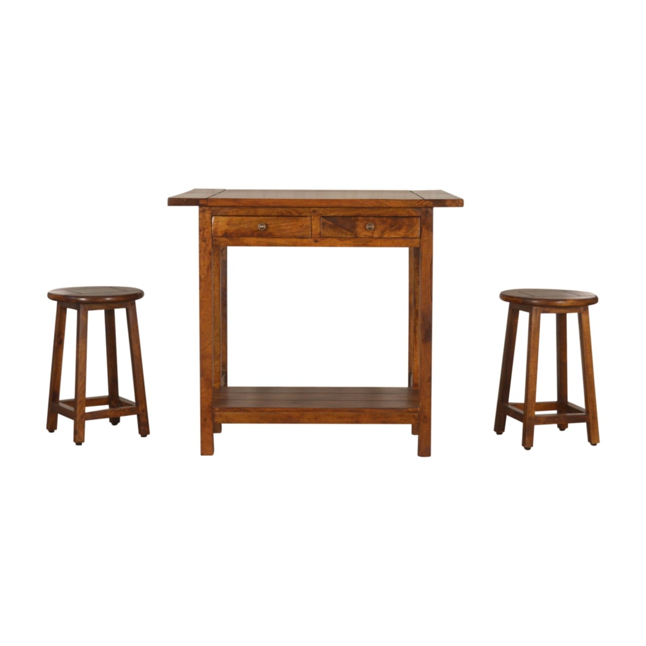 Chestnut Breakfast Table - Luxe Home Comforts