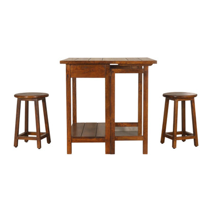 Chestnut Breakfast Table - Luxe Home Comforts