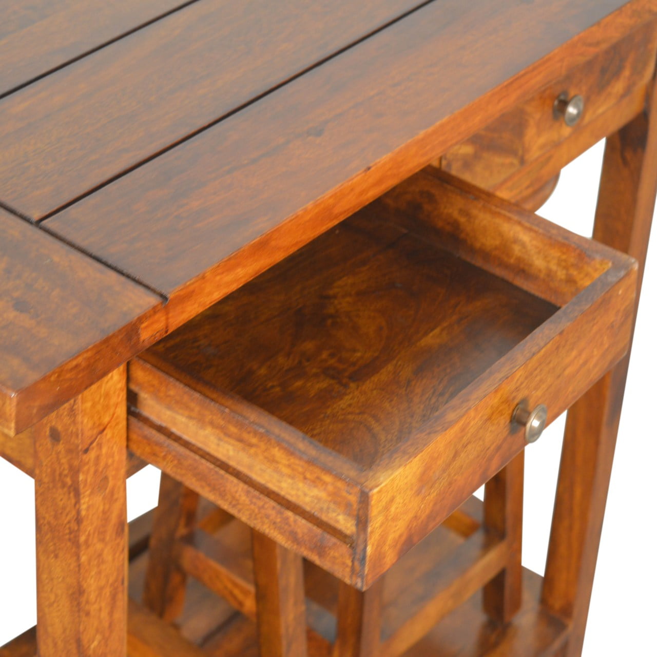 Chestnut Breakfast Table - Luxe Home Comforts