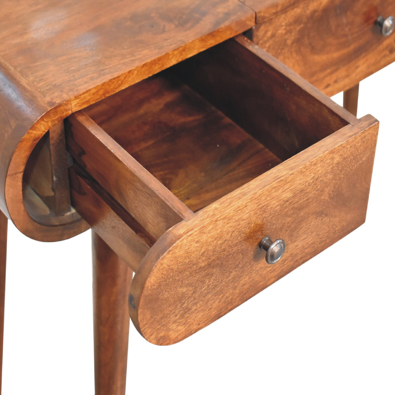 Chestnut Mirror Dressing Table - Luxe Home Comforts