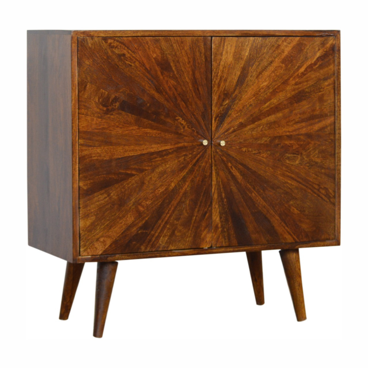 Chestnut Sunrise Cabinet - Luxe Home Comforts
