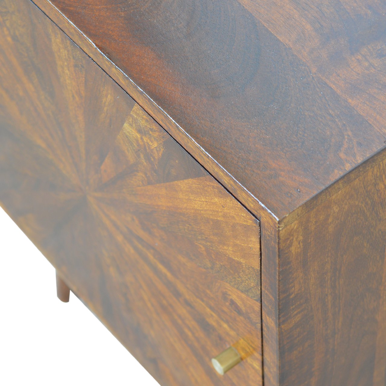 Chestnut Sunrise Cabinet - Luxe Home Comforts