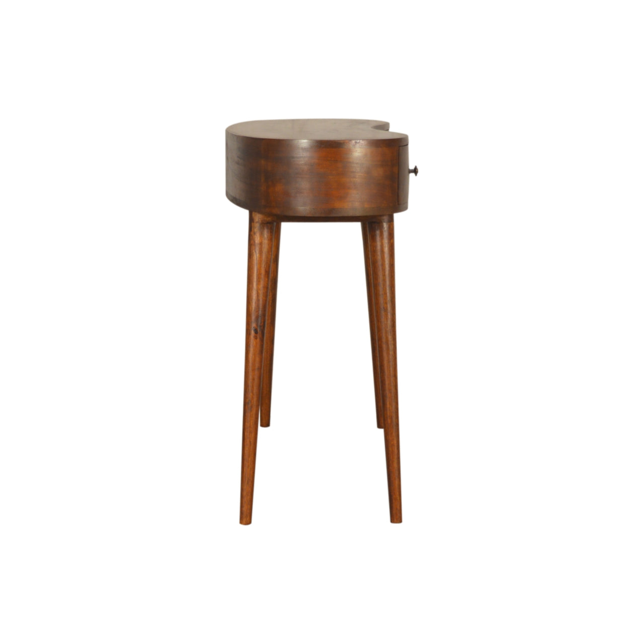 Chestnut Wave Writing Desk - Luxe Home Comforts