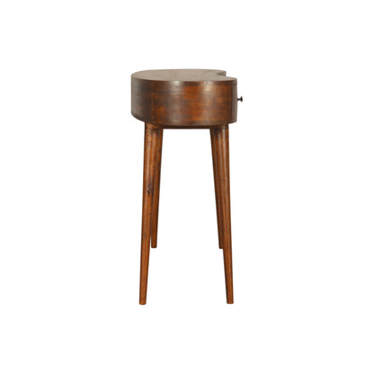 Chestnut Wave Writing Desk - Luxe Home Comforts