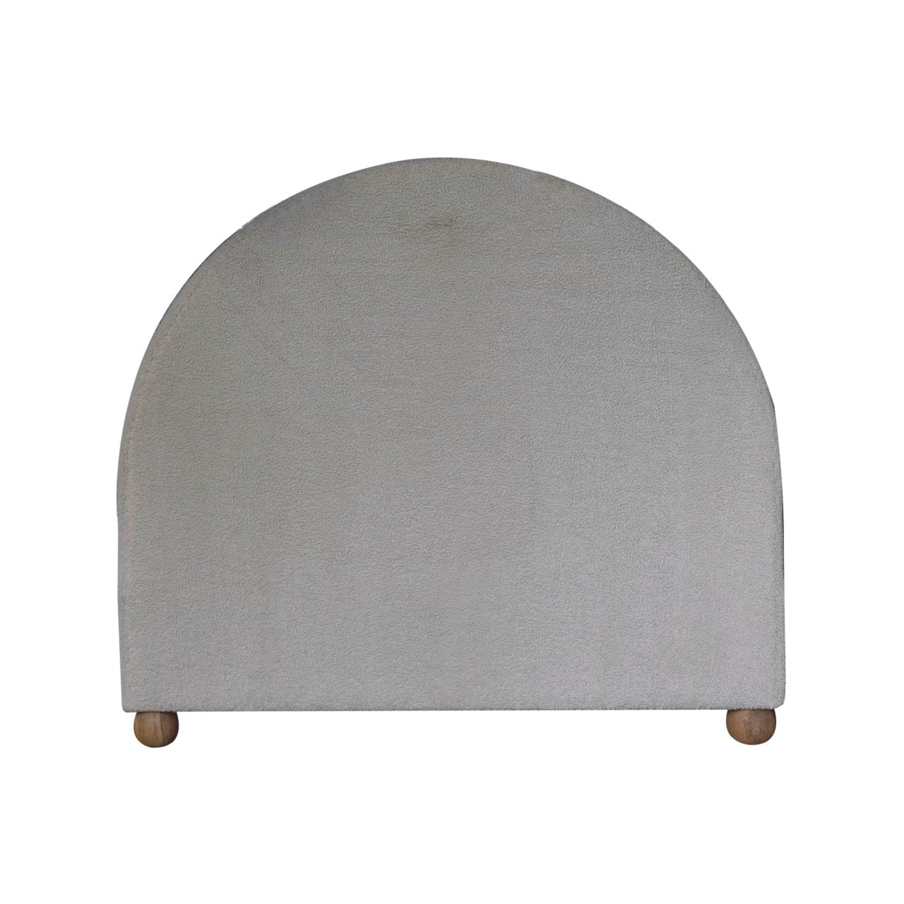Cream Boucle Double Bed - Luxe Home Comforts