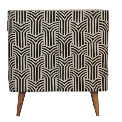 Edessa Bone Inlay Cabinet - Luxe Home Comforts