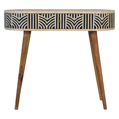 Edessa Bone Inlay Console Table - Luxe Home Comforts