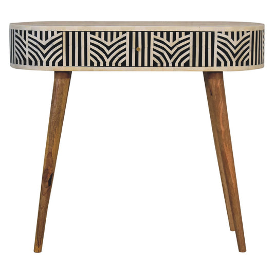 Edessa Bone Inlay Console Table - Luxe Home Comforts