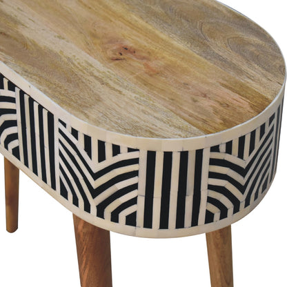 Edessa Bone Inlay Console Table - Luxe Home Comforts