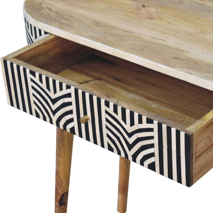 Edessa Bone Inlay Console Table - Luxe Home Comforts