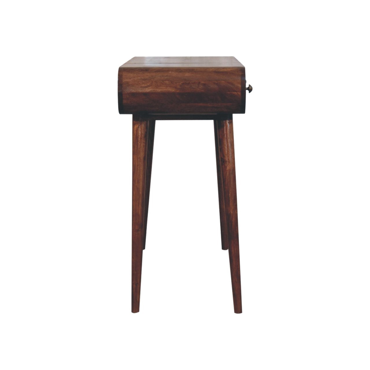 Honey Caramel Round Dressing Table - Luxe Home Comforts