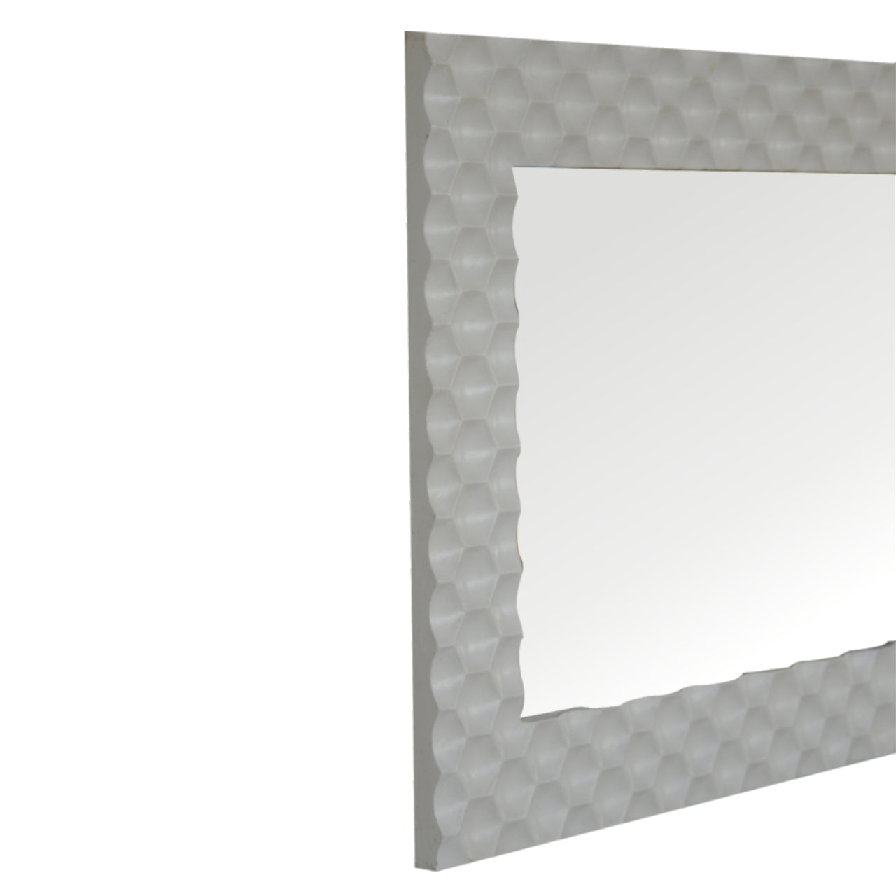 Honeycomb Mirror - Luxe Home Comforts