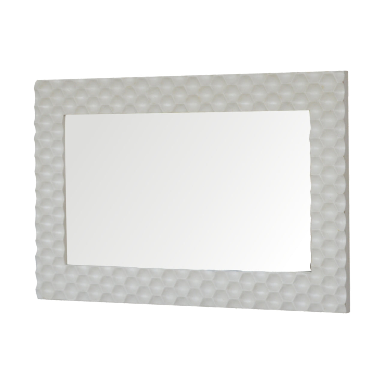 Honeycomb Mirror - Luxe Home Comforts
