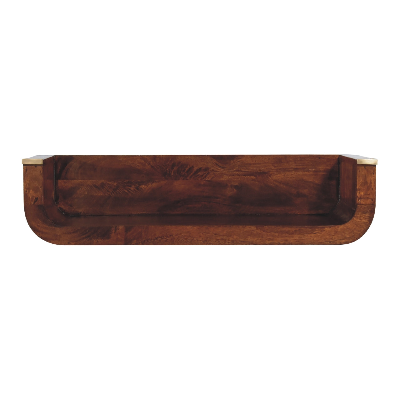 Indira Chestnut Floating Console - Luxe Home Comforts