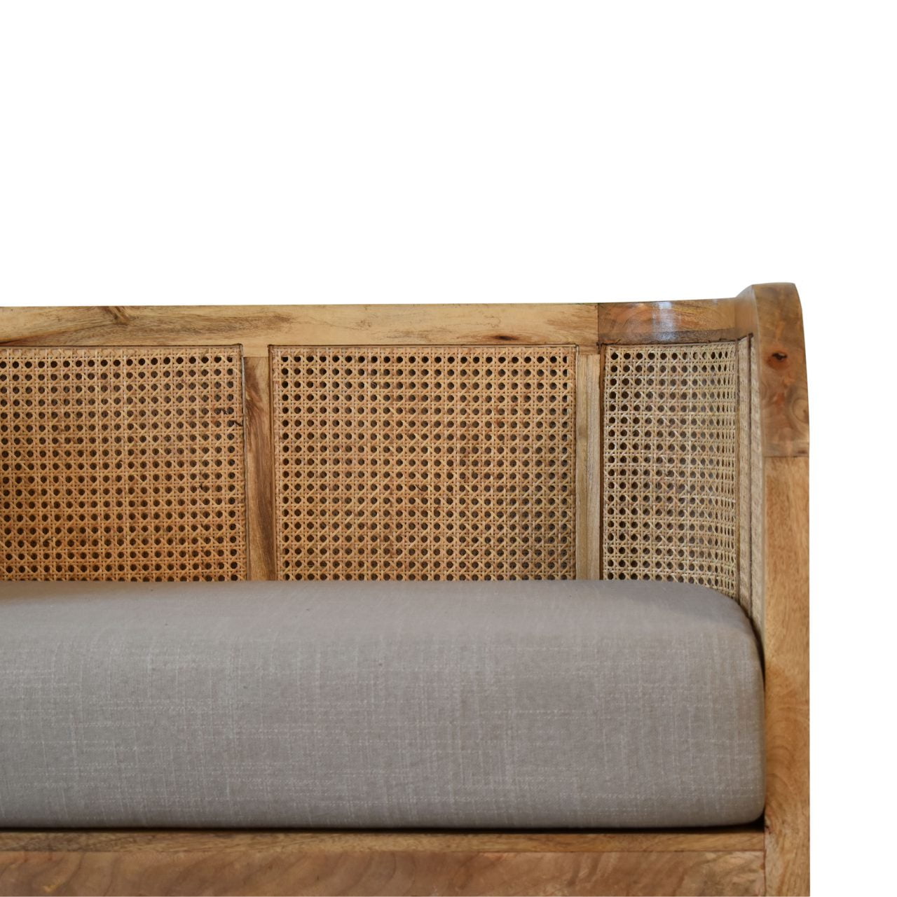 Larissa Mud Linen Sofa - Luxe Home Comforts
