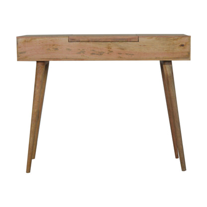 Line Carved Foldable Dressing Table - Luxe Home Comforts