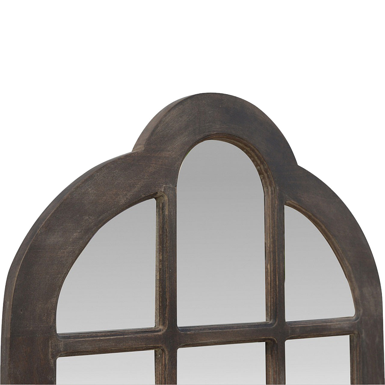 Mango Wood Arch Mirror Frame - Luxe Home Comforts
